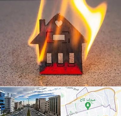 بیمه آتش سوزی در سعادت آباد 