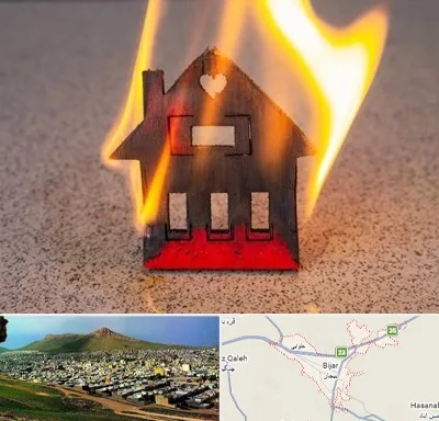 بیمه آتش سوزی در بیجار
