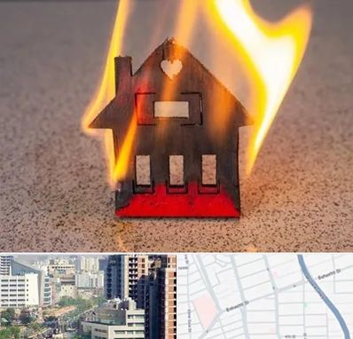 بیمه آتش سوزی در خیابان بهشتی