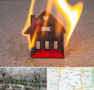 بیمه آتش سوزی در باغ فیض 