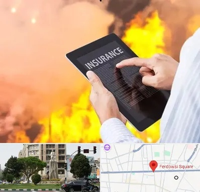بیمه حوادث در میدان فردوسی تهران