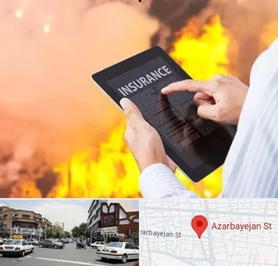 بیمه حوادث در خیابان آذربایجان