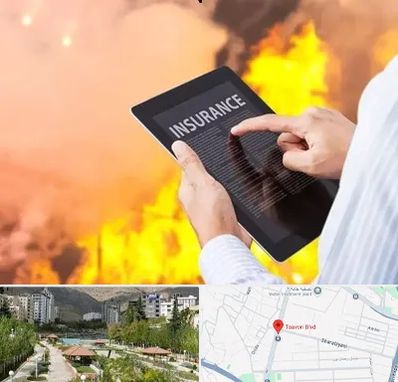 بیمه حوادث در بلوار تعاون