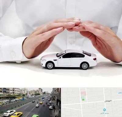 بیمه شخص ثالث در خیابان دامپزشکی