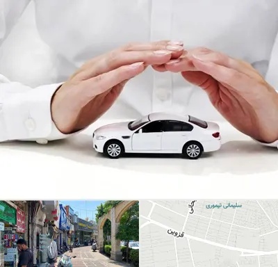 بیمه شخص ثالث در خیابان قزوین