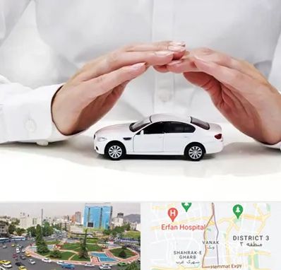 بیمه شخص ثالث در ونک 