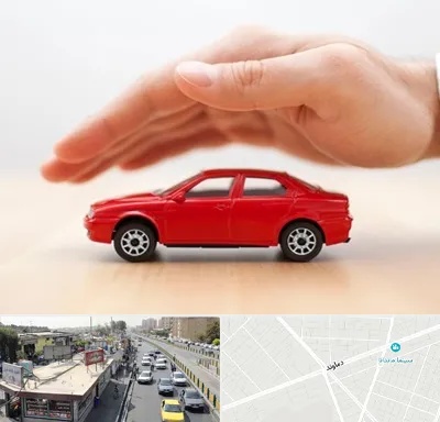 بیمه بدنه در خیابان دماوند