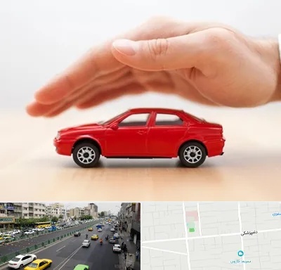 بیمه بدنه در خیابان دامپزشکی