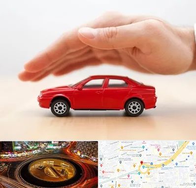 بیمه بدنه در میدان ولیعصر 