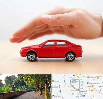 بیمه بدنه در فلکه گاز رشت 