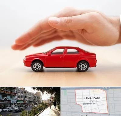 بیمه بدنه در خیابان جمالزاده