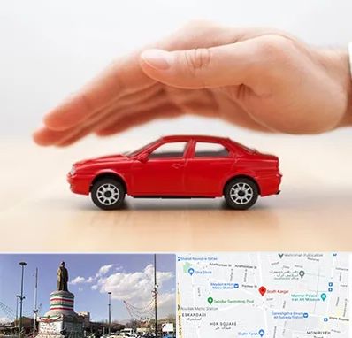 بیمه بدنه در کارگر جنوبی 