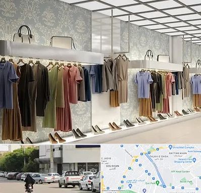 مانتو فروشی در قدوسی شرقی شیراز