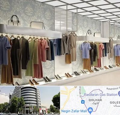 مانتو فروشی در قلهک