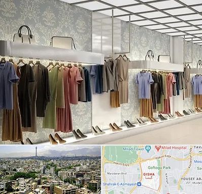 مانتو فروشی در گیشا