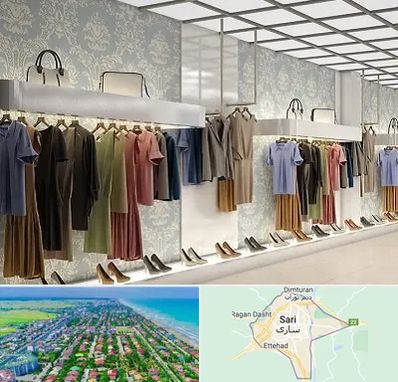 مانتو فروشی در ساری