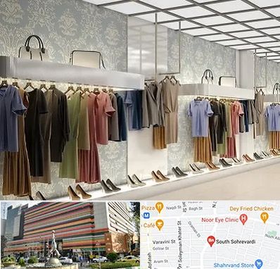 مانتو فروشی در سهروردی