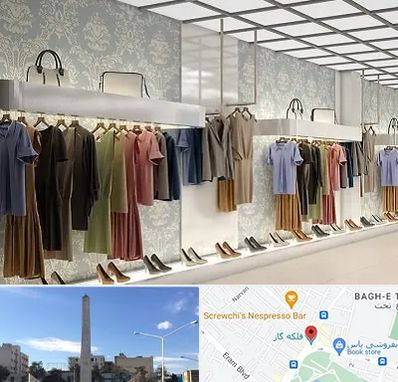 مانتو فروشی در فلکه گاز شیراز