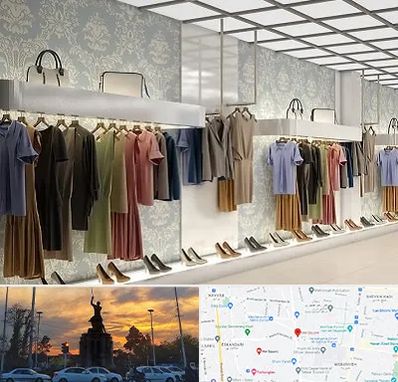 مانتو فروشی در میدان حر