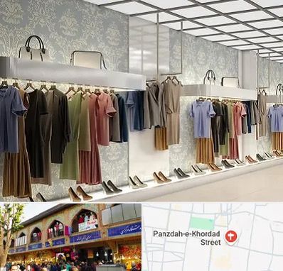 مانتو فروشی در 15 خرداد