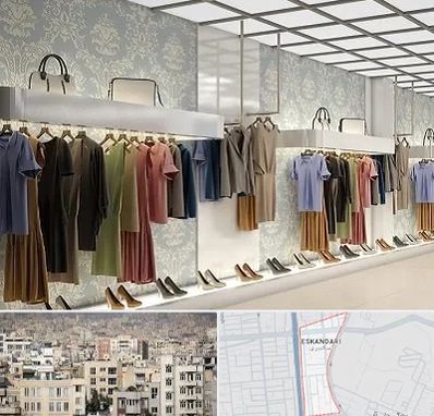 مانتو فروشی در اسکندری