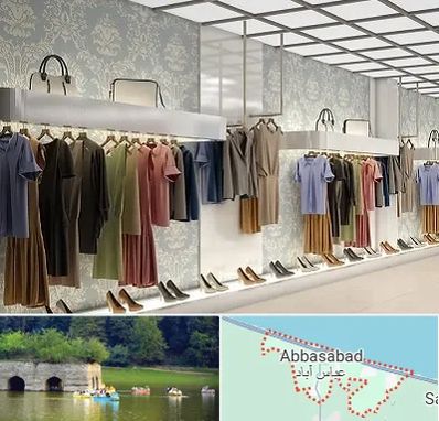 مانتو فروشی در عباس آباد