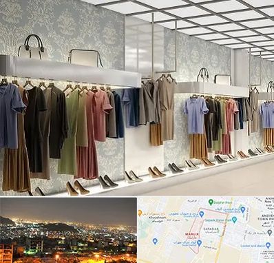 مانتو فروشی در مارلیک کرج