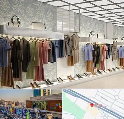 مانتو فروشی در لاله پارک تبریز