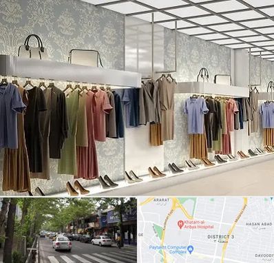 مانتو فروشی در ظفر