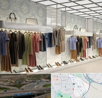 مانتو فروشی در یاغچیان تبریز