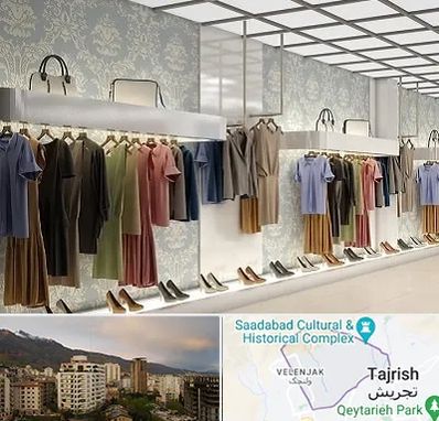 مانتو فروشی در زعفرانیه