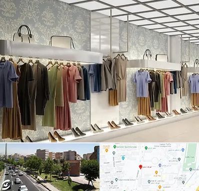 مانتو فروشی در شهرک آزمایش