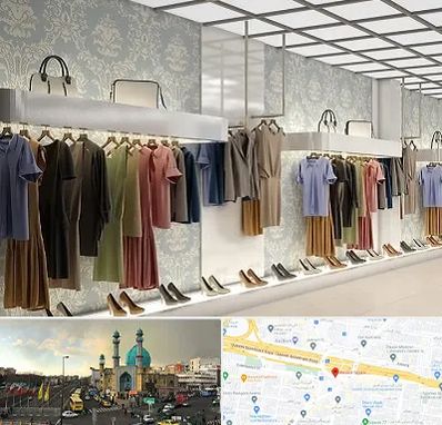 مانتو فروشی در رسالت