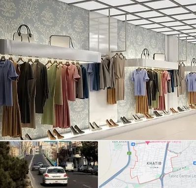 مانتو فروشی در خطیب تبریز