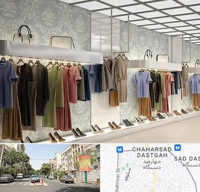 مانتو فروشی در چهارصد دستگاه