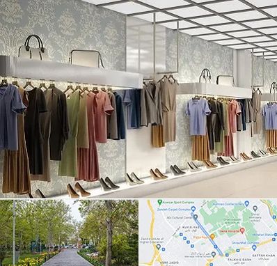 مانتو فروشی در قدوسی غربی شیراز