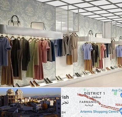 مانتو فروشی در فرمانیه