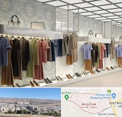 مانتو فروشی در شهرک گلستان شیراز