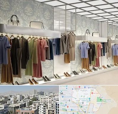مانتو فروشی در منطقه 14 تهران