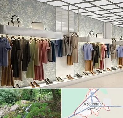 مانتو فروشی در آزادشهر