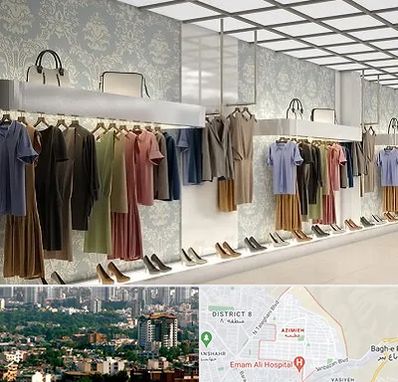 مانتو فروشی در عظیمیه کرج