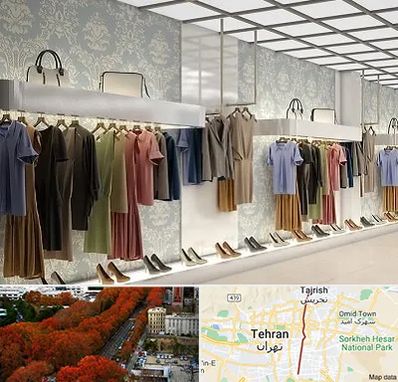 مانتو فروشی در ولیعصر