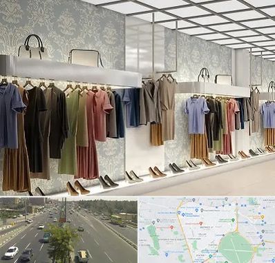 مانتو فروشی در منطقه 17 تهران