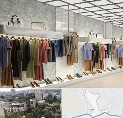 مانتو فروشی در اوین