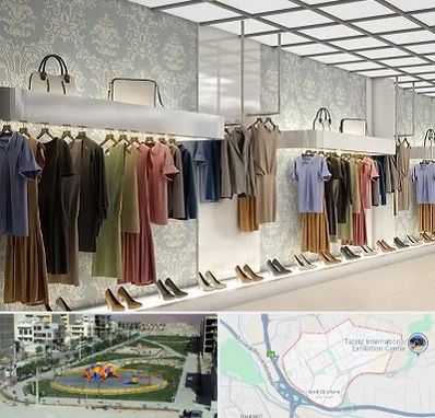 مانتو فروشی در مرزداران تبریز