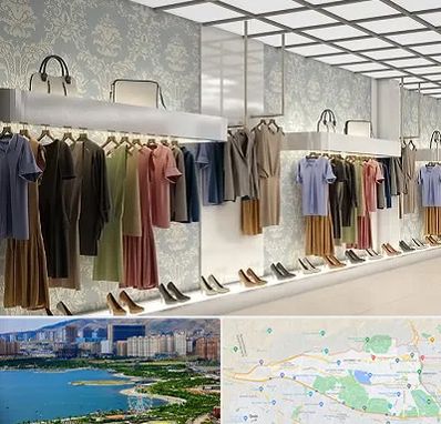 مانتو فروشی در منطقه 22 تهران