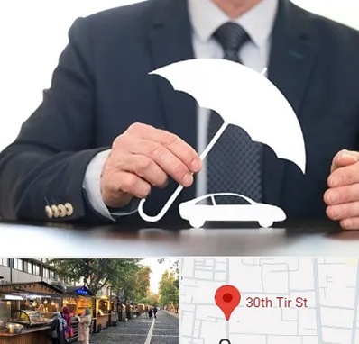 بیمه خودرو در سی تیر