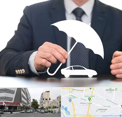 بیمه خودرو در بلوار فردوس 