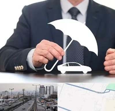 بیمه خودرو در بلوار ارتش
