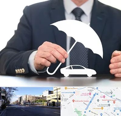 بیمه خودرو در خیابان ملاصدرا شیراز 
